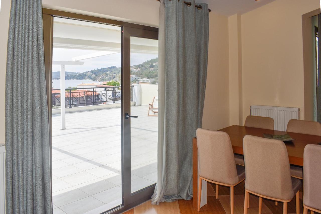 Zoe'S Flat Megali Ammos Lägenhet Skiathos stad Exteriör bild